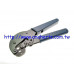 HT-H116E 六角鳳梨頭夾具 RJ113C2V 5C2V 7C2V 可調式 省力齒輪輔助搭鋁鳳梨 9” 經典六角同軸電纜 堅固耐用 有線電視 衛星電視 HT-116E鳳梨頭專用六角工具夾